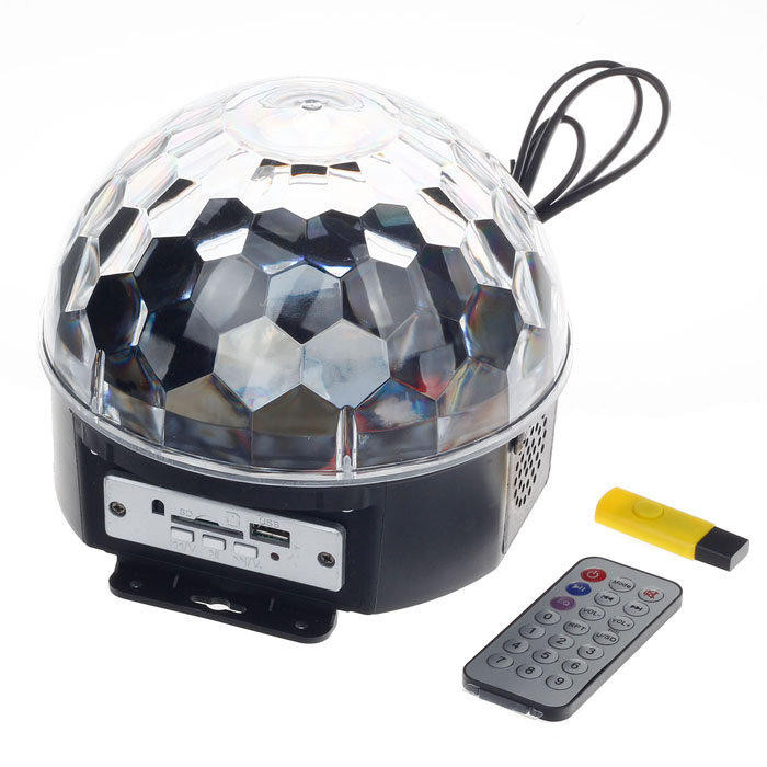 قیمت و خرید اسپیکر و رقص نور MAGIC BALL LiGHT مدل LED