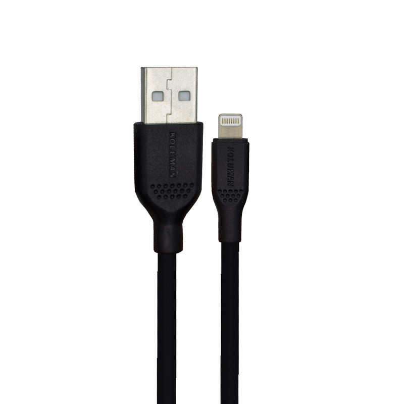 قیمت و خرید کابل تبدیل USB به لایتنینگ کلومن مدل KD - 02 طول 1 متر
