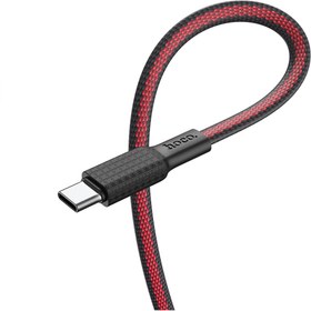 خرید و قیمت کابل تبدیل USB به USB-C هوکو مدل X69 ANTI-WINDING طول 1 متر |ترب