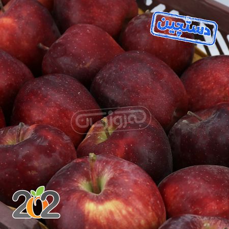 سیب قرمز دستچین سبدی برند 202 حدود 7 تا 8 کیلوگرم ( قیمت ، خرید آنلاین ) -بازار آنلاین به‌روز مارت