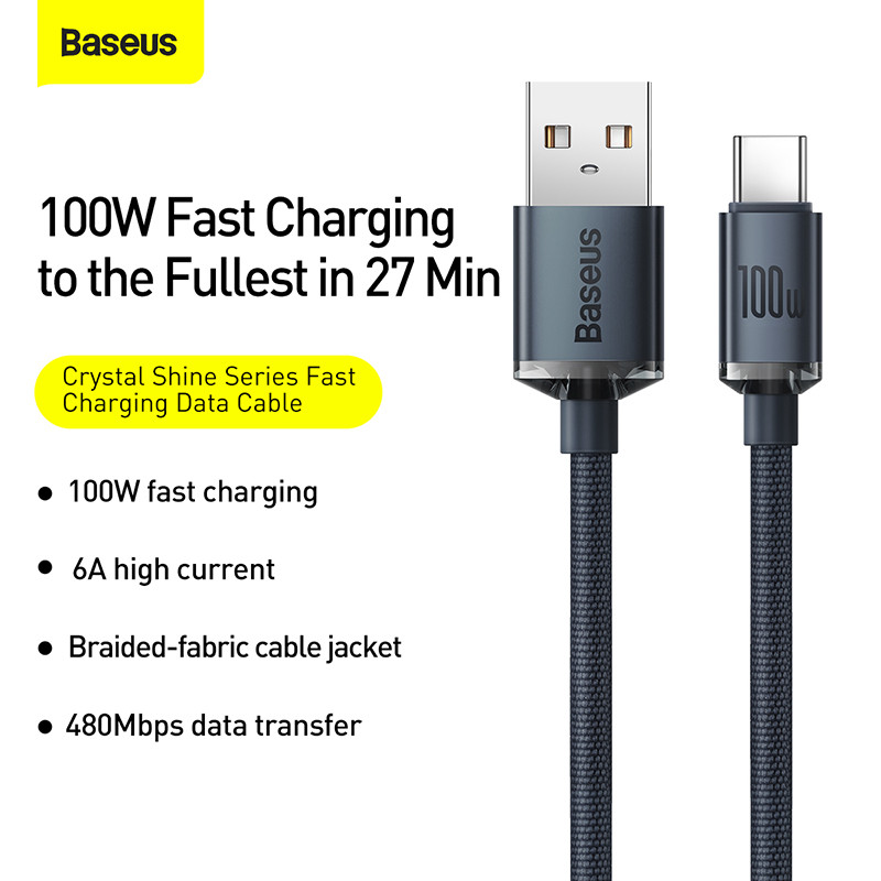 قیمت و خرید کابل تبدیل USB به USB-C باسئوس مدل CAJY000401 طول 1.2 متر