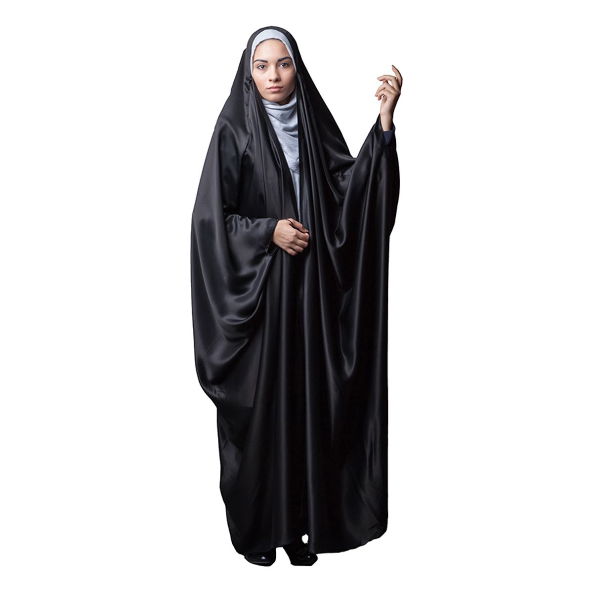 قیمت و خرید چادر عربی حجاب فاطمی مدل جده کد SAt1048