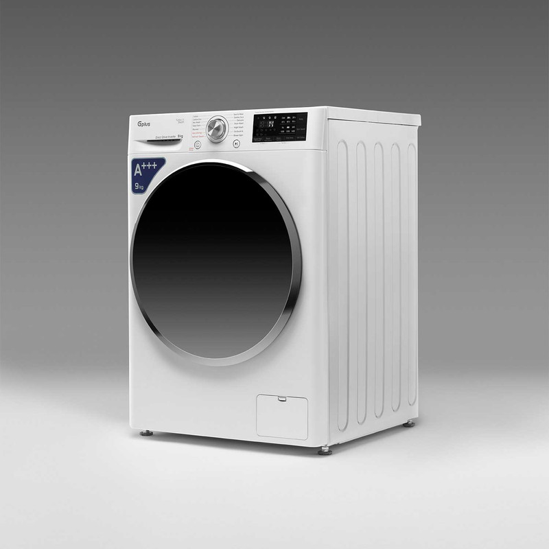 قیمت و خرید ماشین لباسشویی جی پلاس مدل GWM-L990SW ظرفیت 9 کیلوگرم