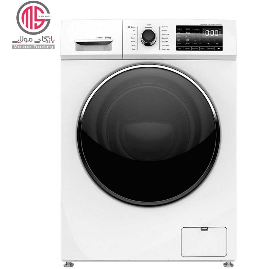 خرید و قیمت ماشین لباسشویی امرسان 8 کیلویی مدل FS11 ا Emersan washingmachine white 8kg FS11 SILVER | ترب