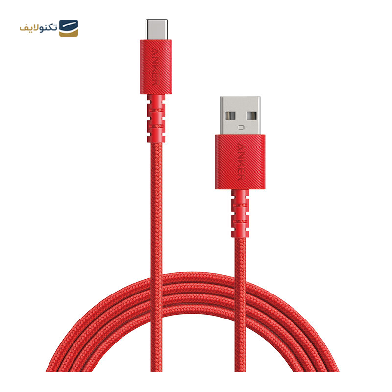 قیمت کابل تبدیل تایپ سی به USB 2.0 انکر مدل A8023 Powerline Select Plus طول1.8 متر مشخصات