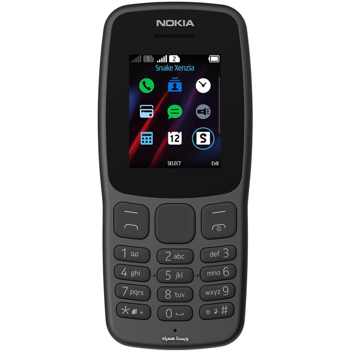 خرید و قیمت گوشی نوکیا 2018 106 | حافظه 4 مگابایت ا Nokia 106 2018 4 MB |ترب