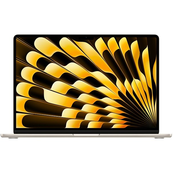 خرید و قیمت لپ تاپ اپل 15.3 اینچی مدل Apple MacBook Air 2023 StarlightMQKU3 پردازنده M2 رم 8GB حافظه 256GB SSD ا Apple MacBook Air 2023 StarlightMQKU3 M2 8GB 256GB SSD 15-inch Laptop | ترب