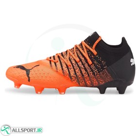 خرید و قیمت کفش فوتبال پوما فیوچر طرح اصلی Puma Future Z 1.3 FG AG OrangeBlack | ترب