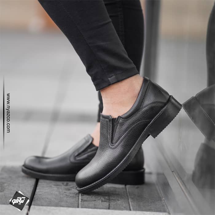 مشخصات، قیمت و خرید کفش رسمی مردانه فرزین مدل فیگو کد F19 | نیازکو
