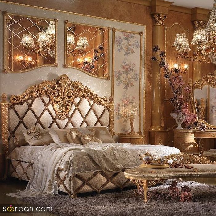 کاتالوگی از انواع مدل تخت خواب دو نفره 1401 بسیار زیبا و جذاب اروپایی ترند