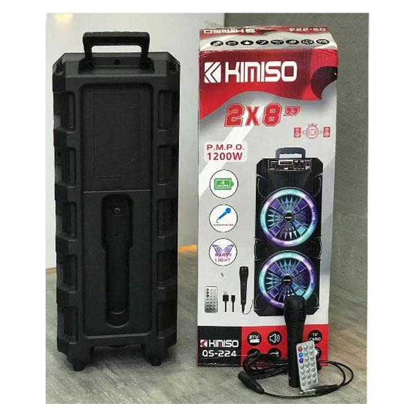 اسپیکر قابل حمل کیمیسو KIMISO QS-224 | موبایل برتر