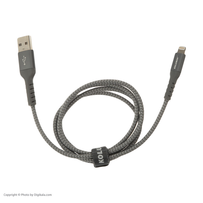 قیمت و خرید کابل تبدیل USB به لایتنینگ کلومن پلاس مدل +K1 طول 1 متر
