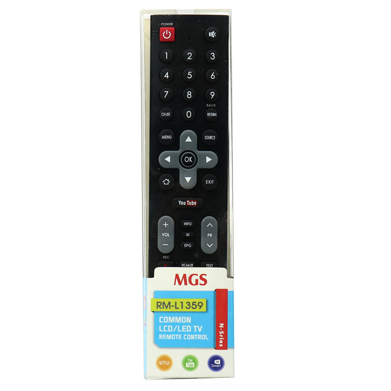 خرید کنترل همه کاره تلویزیون ام جی اس MGS/Snowa RM-L1359 | تکنوسان
