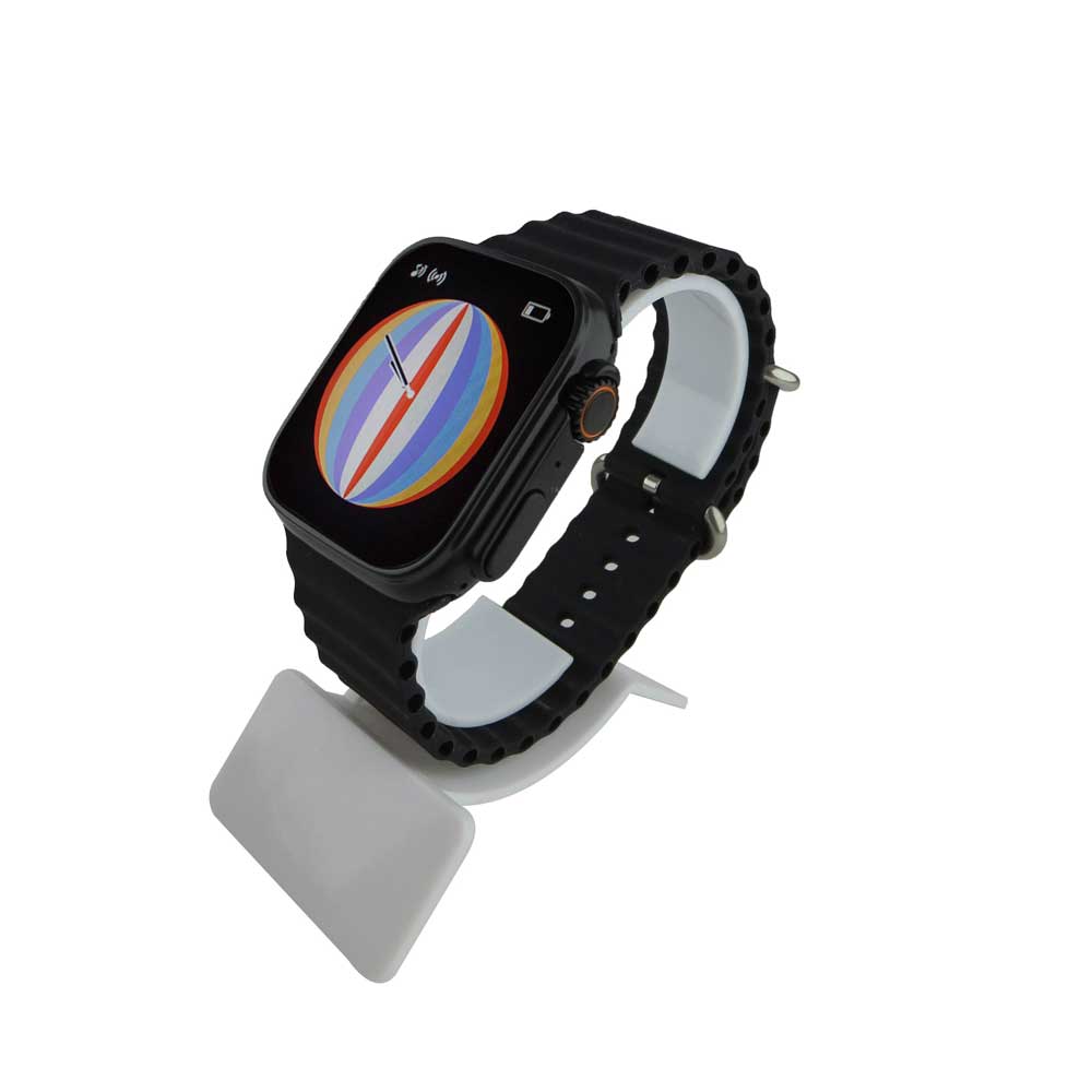 ساعت هوشمند ورنا مدل 01 Ultra Pack به همراه هندزفری بیسیم و بند - فروشگاهاینترنتی ورنا آی تی