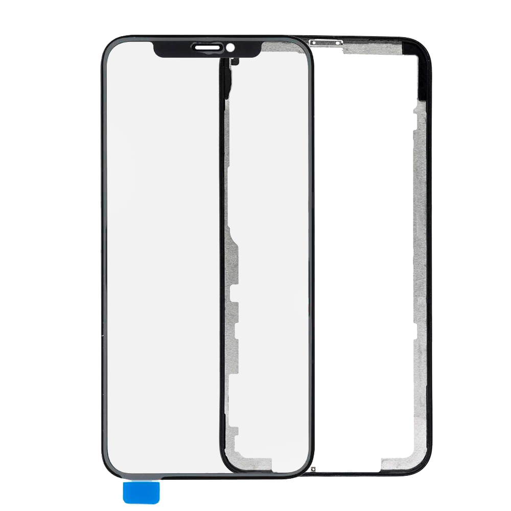 Apple iPhone X Glass With Front Frame + ...