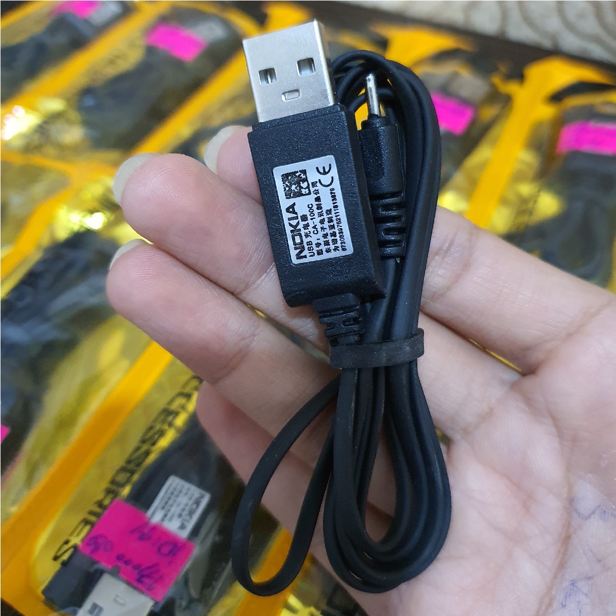 کابل تبدیل USB به سوزنی نوکیا مدل CA-100C طول 1 متر – فروشگاه اینترنتی
