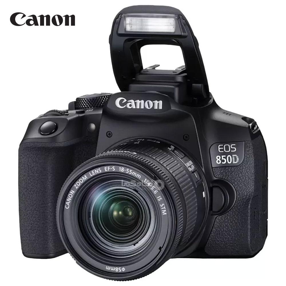 دوربین عکاسی کانن Canon EOS 850D kit EF-S 18-55mm f4-5.6 IS STM - فروشگاهاینترنتی نگاه کمرا