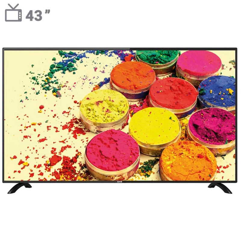 قیمت و خرید تلویزیون ال ای دی سام الکترونیک مدل UA43T5100TH سایز 43 اینچ