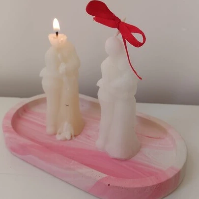 خرید و قیمت شمع دستساز قاچ هندوانه، قابل سفارش به صورت تک و تعداد