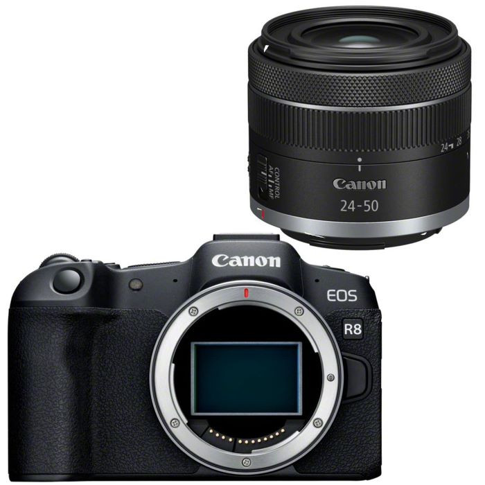 قیمت و خرید دوربین دیجیتال بدون آینه کانن مدل Canon EOS R8 RF 24-50mmF4.5-6.3 IS STM