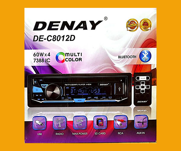 ضبط خودرو دنای مدل Denay DE-C8012D - فروشگاه فراسیستم