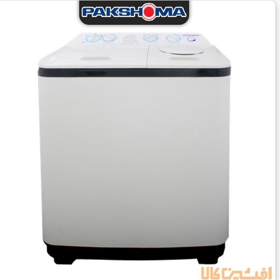 خرید و قیمت ماشین لباسشویی دوقلو پاکشوما مدل PWT-9659AJ ظرفیت 9.6 کیلوگرم |ترب