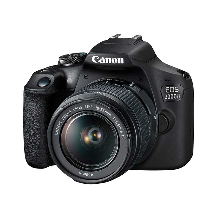 قیمت و خرید دوربین دیجیتال کانن مدل EOS 2000D به همراه لنز 18-55 میلی مترDC III
