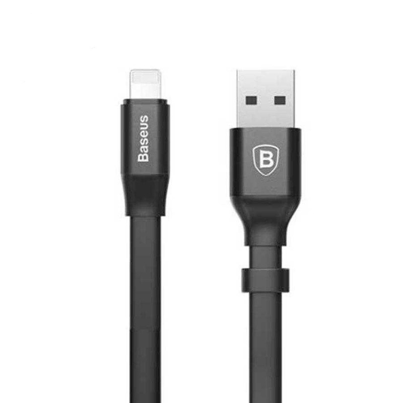قیمت و خرید کابل تبدیل USB به لایتنینگ باسئوس مدل CALMBJ-A01 طول 0.23 متر