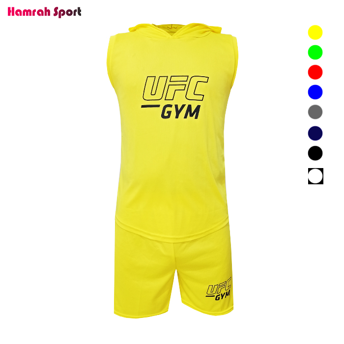 خرید و قیمت ست تاپ و شلوارک مردانه مدل UFC کد F197