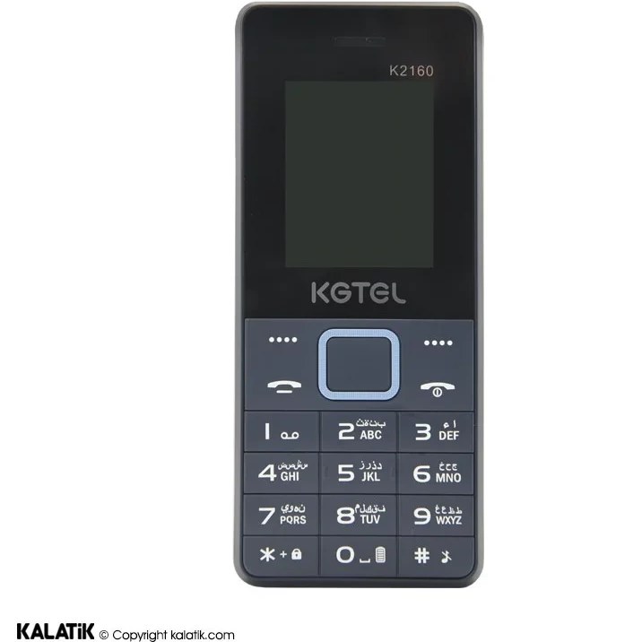خرید و قیمت گوشی کاجیتل K2160 | حافظه 28 کیلوبایت ا KGTEL K2160 28 KB | ترب