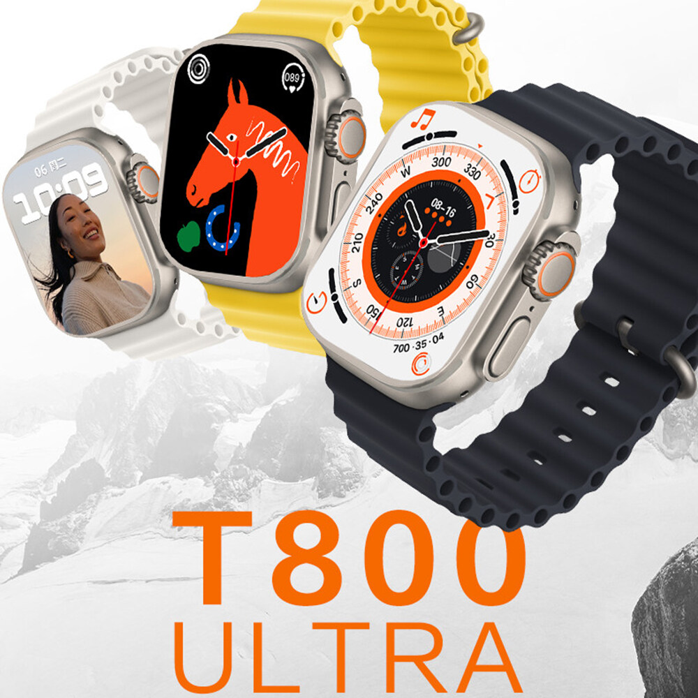 ساعت هوشمند مدل T800 Ultra طرح اپل واچ اولترا | لوازم جانبی موبایل فنسی
