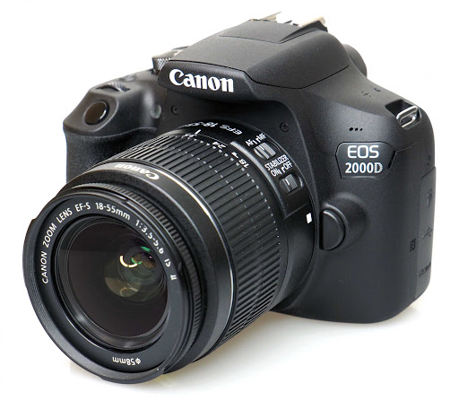 دوربین دیجیتال کانن مدل EOS 2000D به همراه لنز 18-55 میلی متر IS II – خریددوربین عکاسی، لنز و لوازم جانبی دوربین