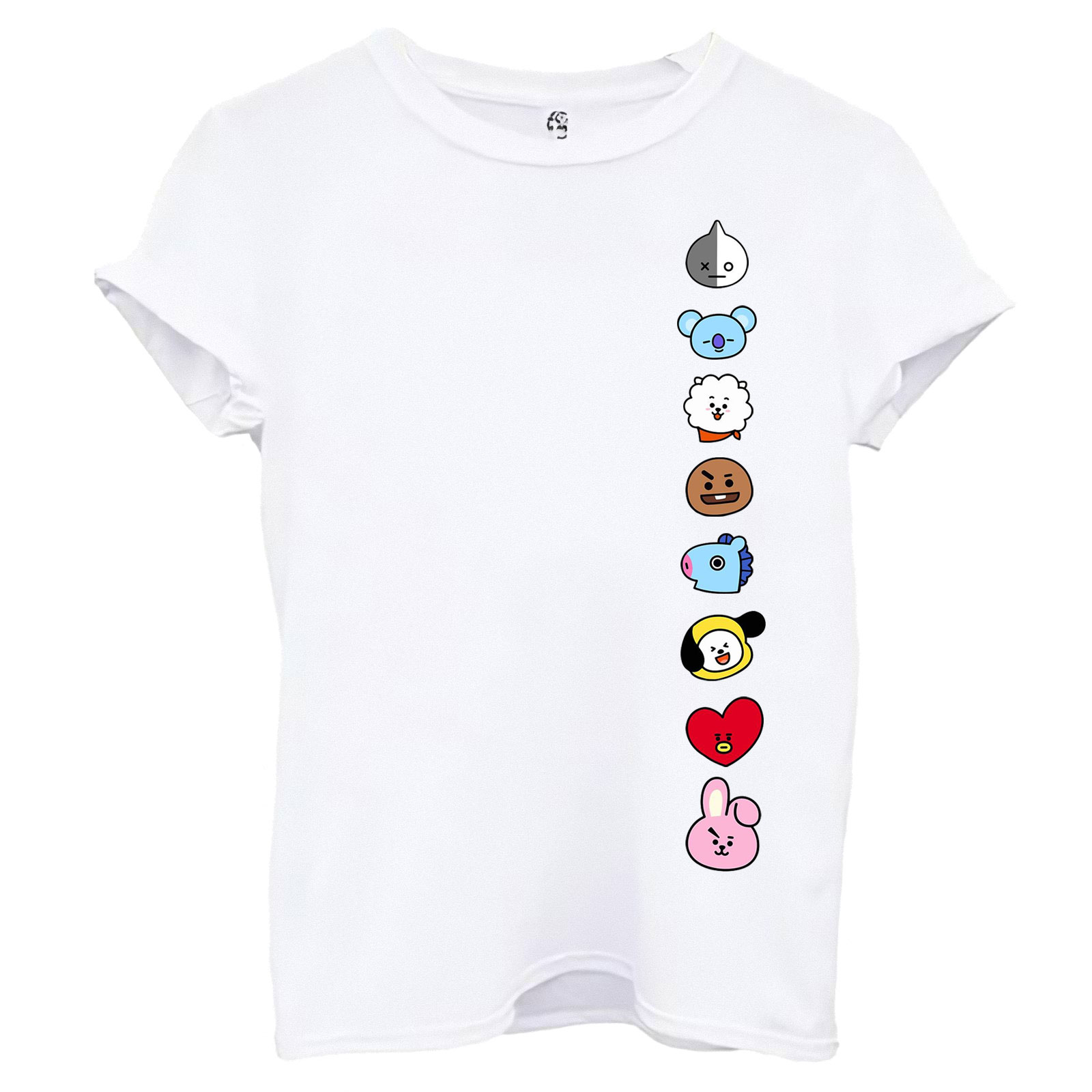 تی شرت آستین کوتاه زنانه اسد طرح BT21 کد 99 – فروشگاه اینترنتی پوشاک