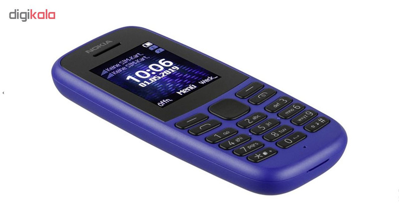 قیمت و خرید گوشی موبایل نوکیا مدل 105 - 2019 TA-1174 DS AR دو سیم کارتظرفیت 4 مگابایت و رم 4 مگابایت