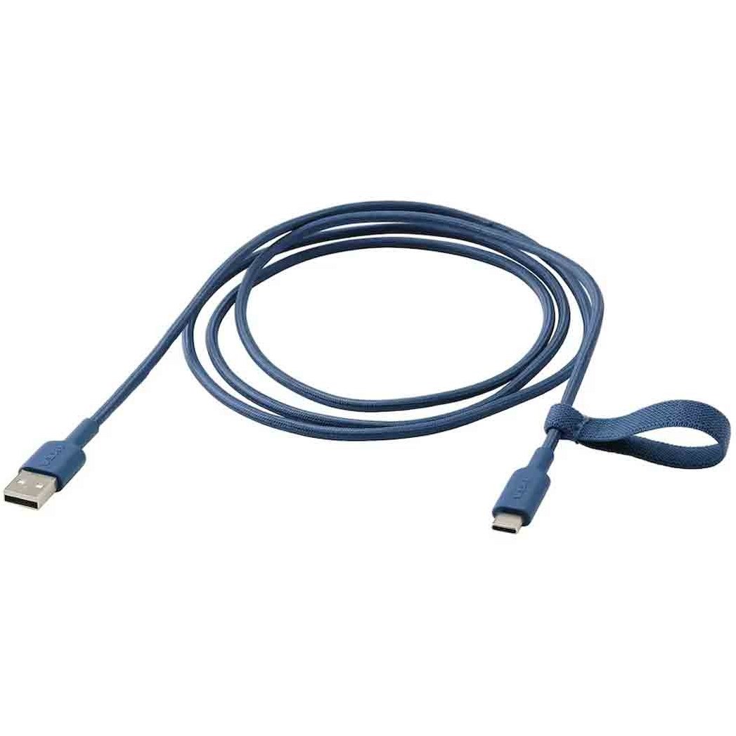 خرید و قیمت کابل شارژ تایپ C ایکیا مدل LILLHULT ا IKEA LILLHULT USB-A to USB -C, 1.5 m | ترب