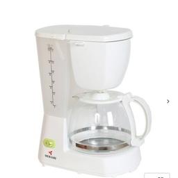 خرید و قیمت دستگاه قهوه ساز مباشی مدل ME-DCM-1002W سفید رنگ از غرفه⚫️فروشگاه لوازم خانگی ⚫️