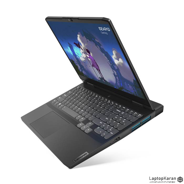 لپ تاپ لنوو Ideapad Gaming 3 پردازنده i7(12700H) رم 16GB حافظه 512GB SSDگرافیک 4GB 3050Ti - لپتاپ کاران