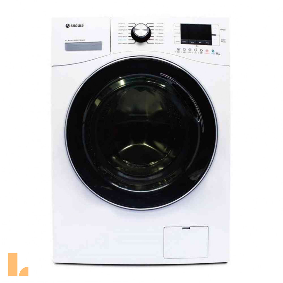 لیروفا | لوازم خانه و آشپزخانه | ماشین لباسشویی اسنوا مدل SWM-84506 ظرفیت 8کیلوگرم