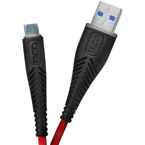 خرید و قیمت کابل تبدیل USB به Type-C تسکو مدل TCC 351 طول 1 متر ا TSCO TCC351 USB To Type-C 1M | ترب