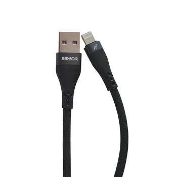 قیمت و خرید کابل تبدیل USB به لایتنینگ کی اف-سنیور مدل M:ip-28 طول 1 متر