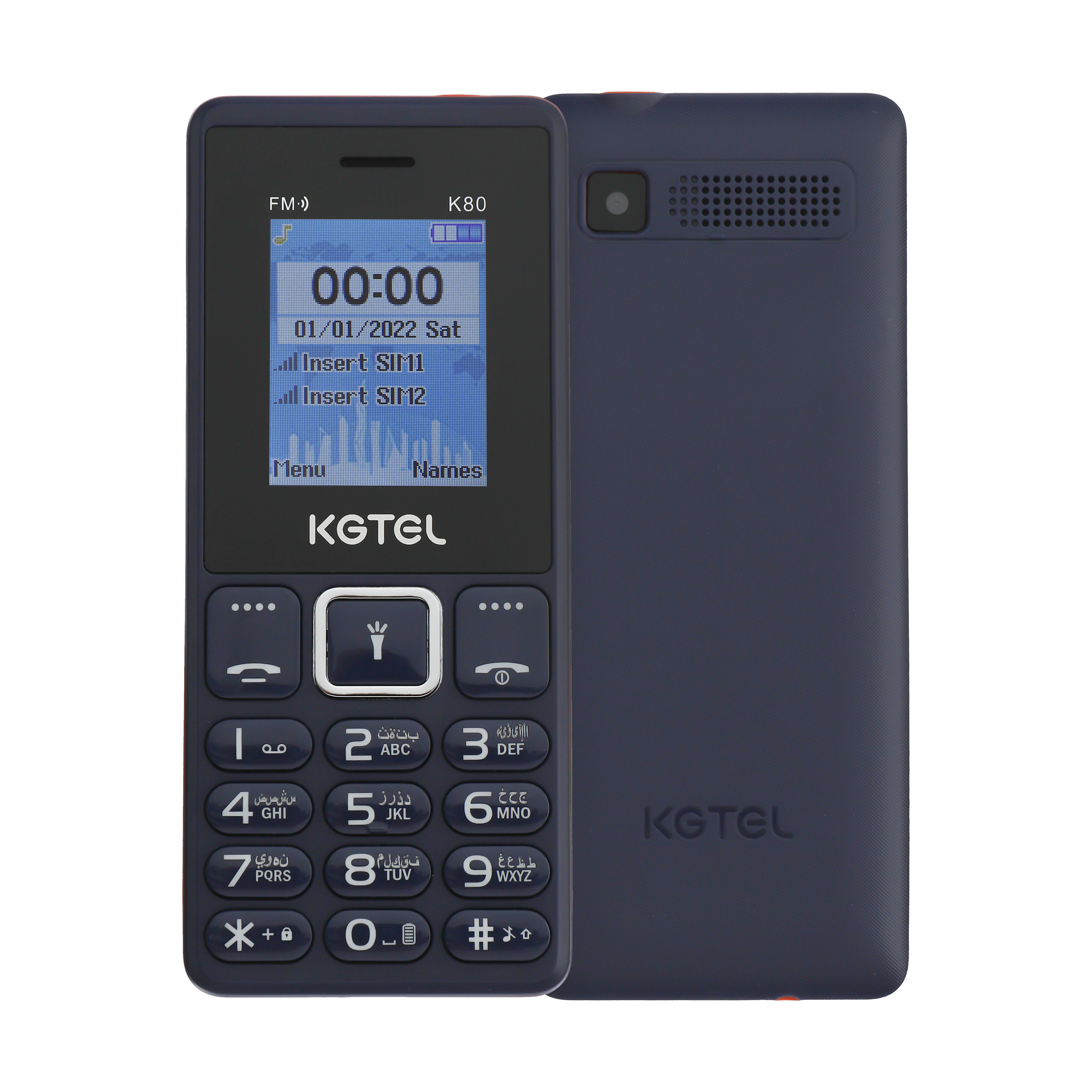گوشی موبایل کاجیتل مدل K80 دو سیم کارت - خرید کن