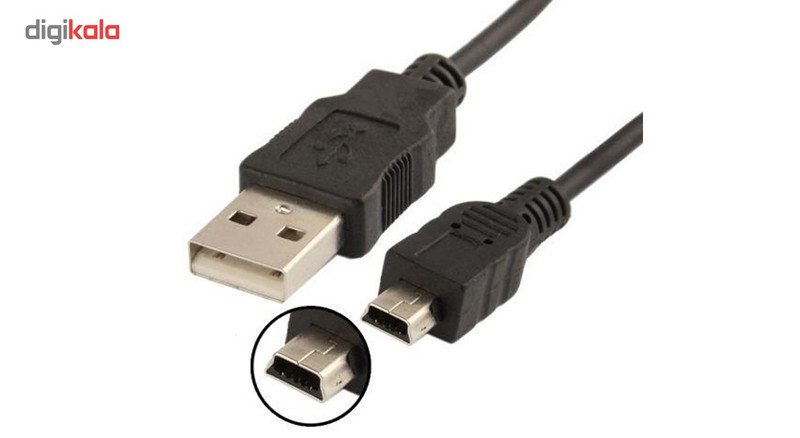 قیمت و خرید کابل تبدیل USB به Mini USB مدل st-m به طول0.3 متر