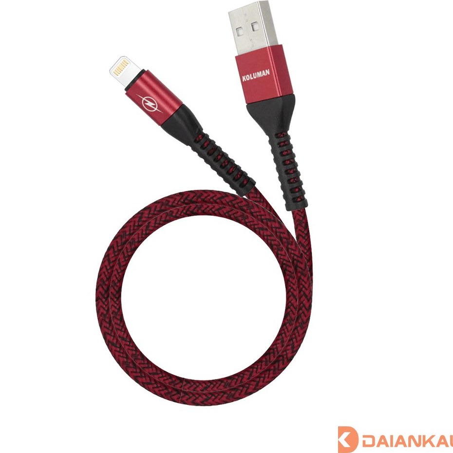 خرید و قیمت کابل تبدیل USB به لایتنینگ کلومن مدل KD-42 طول 1 متر ا KolumanKD-42 USB To Lightning 1M | ترب
