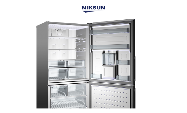 یخچال و فریزر استیل بدون یخساز مدل RF840N-E2 | گروه لوازم خانگی قائم