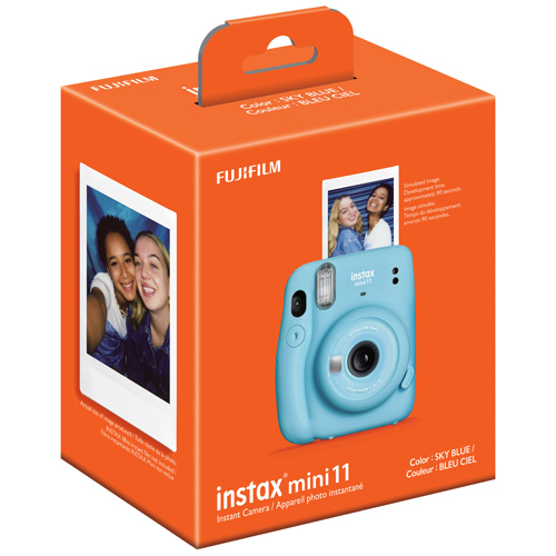 دوربین عکاسی چاپ سریع فوجی فیلم مدل Instax Mini 11(SKY BLUE) - نمایندگیفروش دوربین کانن