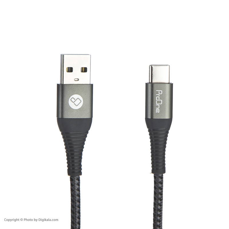 قیمت و خرید کابل تبدیل USB به USB-C پرووان مدل PCC390C طول 1 متر