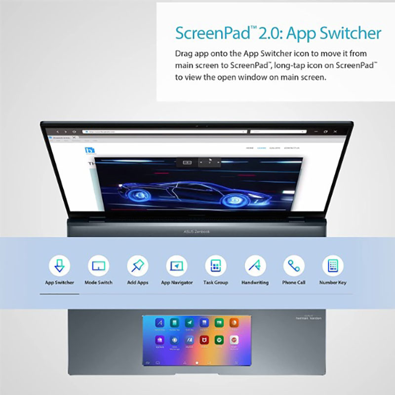 مشخصات، قیمت و خرید لپ تاپ 14 اینچی ایسوس مدل Zenbook UX5400EG-KN178 | لوکسشاپ