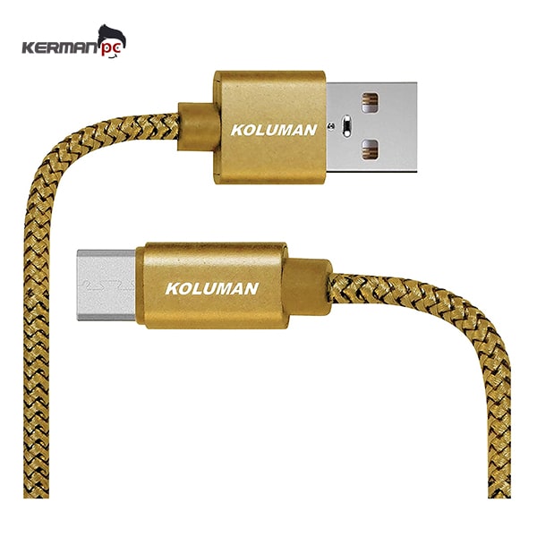 کابل تبدیل USB به microusb کلومن مدل KD-19 طول 2 متر - کالا 45 فروشگاهاینترنتی لوازم جانبی