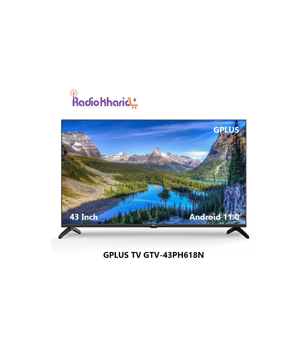 قیمت تلویزیون جی پلاس GTV-43PH618N | جی پلاس 43 اینچ هوشمند
