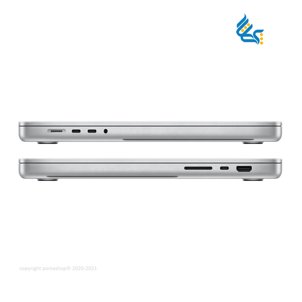 لپ تاپ 14.2 اینچی اپل مدل MacBook Pro MKGR3 2021 M1 Pro 16GB 512SSD 14 CoreGPU - پرساشاپ